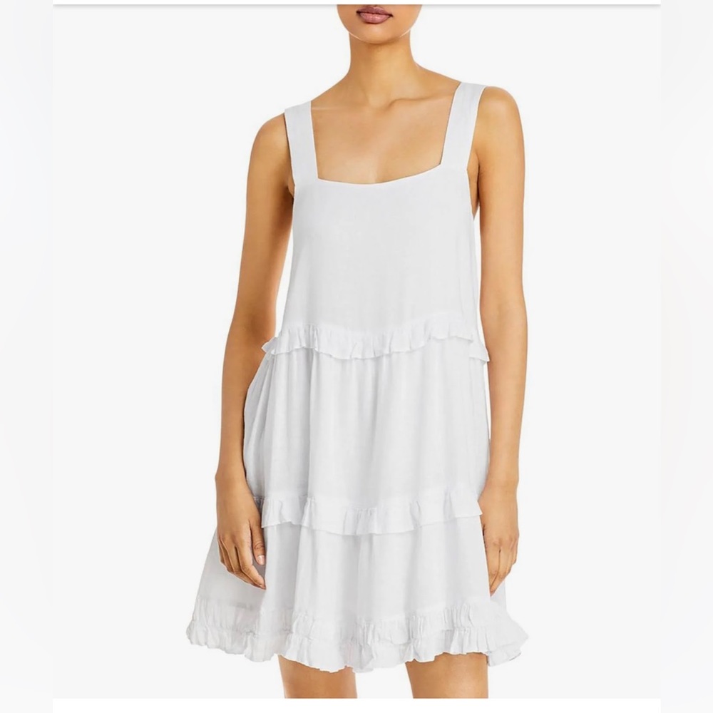 Rails Women’s Linen Ruffled Mini Dress